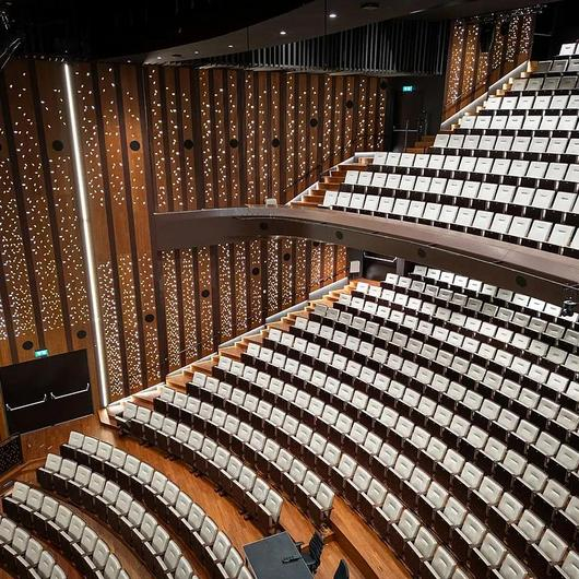 Bamboo Finishes at the Theater aan de Parade / MOSO® Bamboo