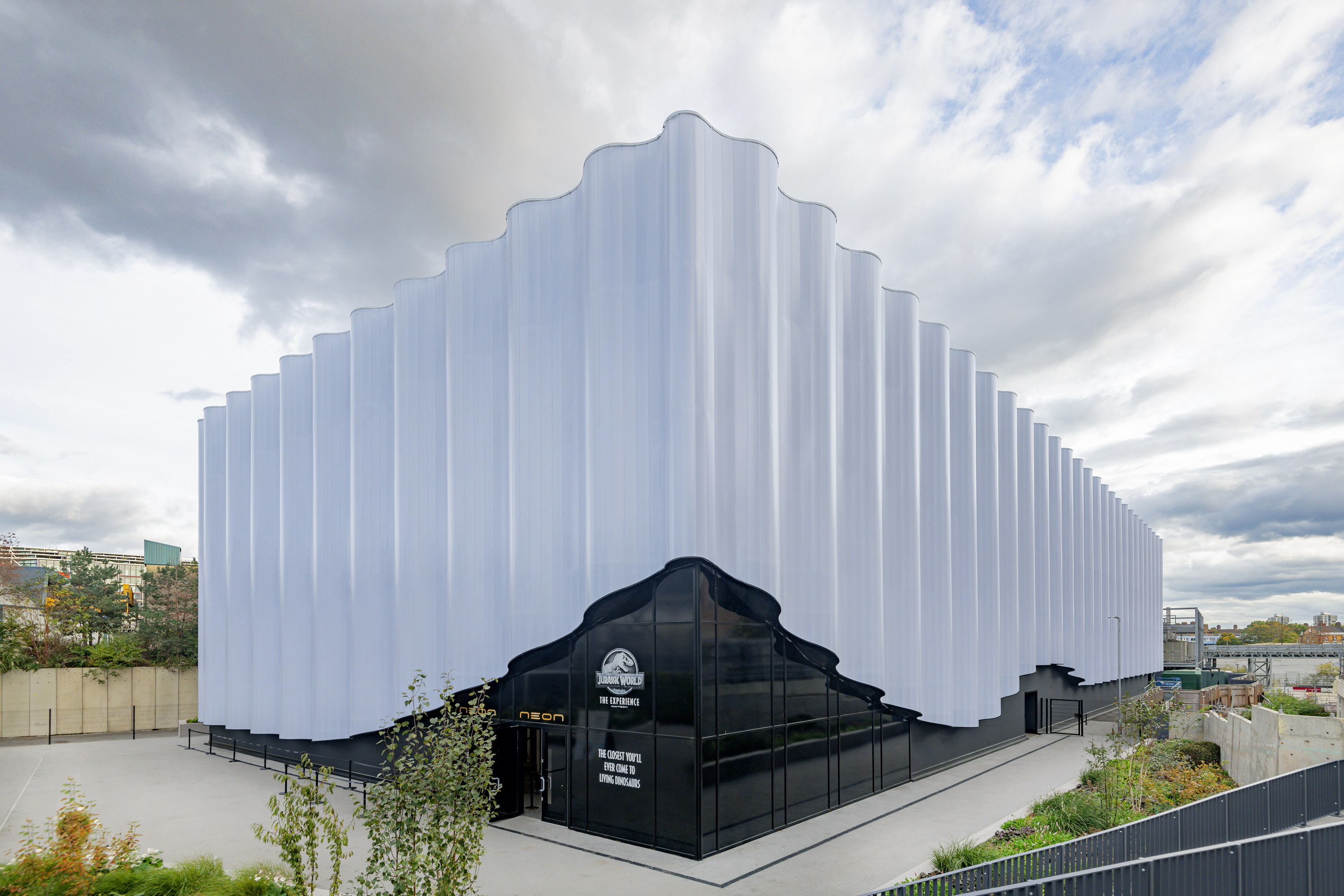 Translucent Building Elements at NEON Experience Centre from Rodeca