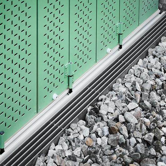 Folding Sliding Shutters in Ensemble No. 52, Munich / EHRET