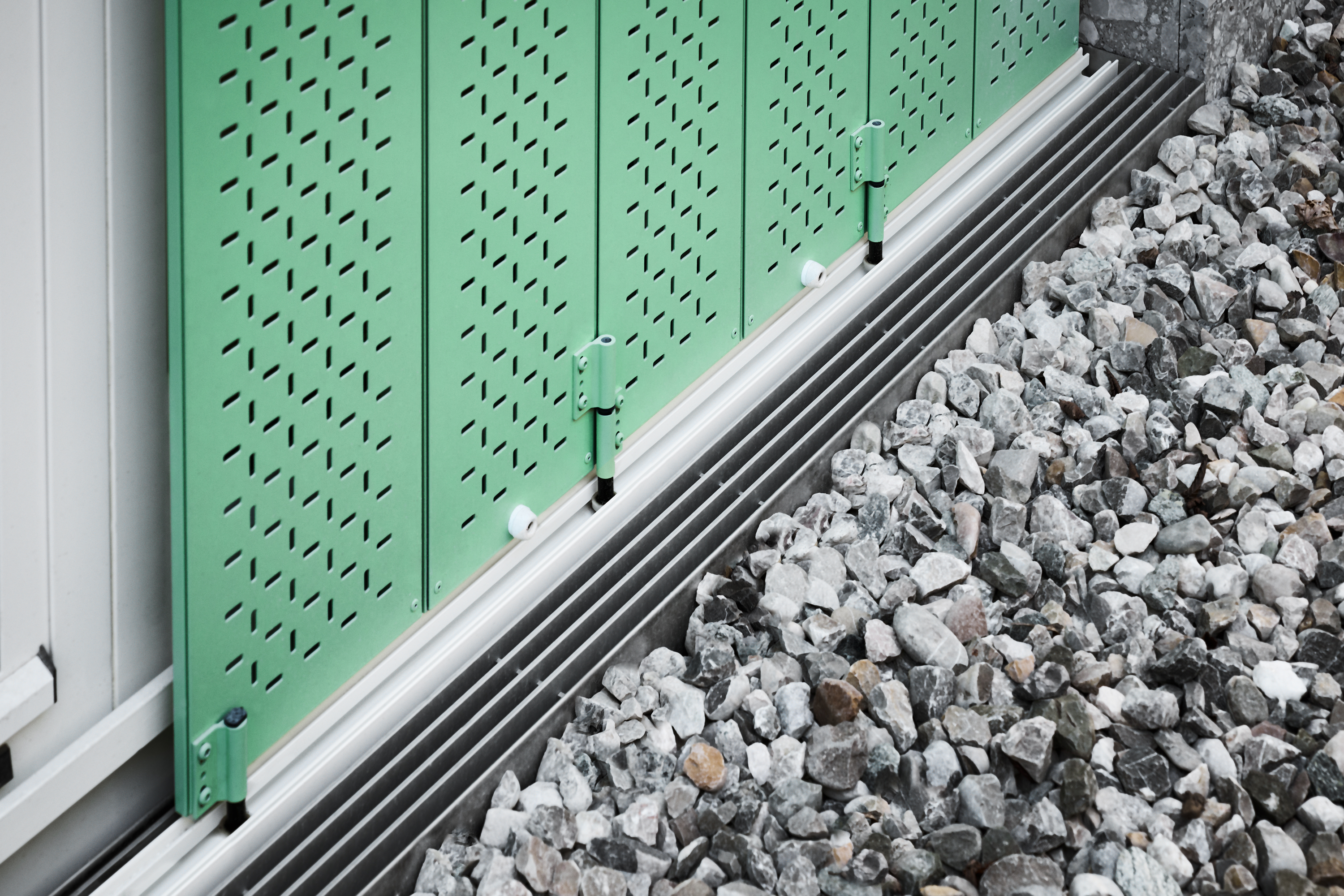 Folding Sliding Shutters in Ensemble No. 52, Munich from EHRET