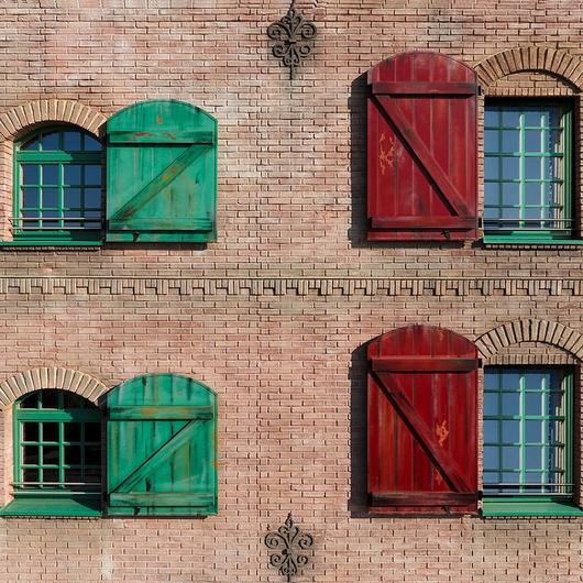 Sliding Shutters in Krønasår Hotel in Germany / EHRET