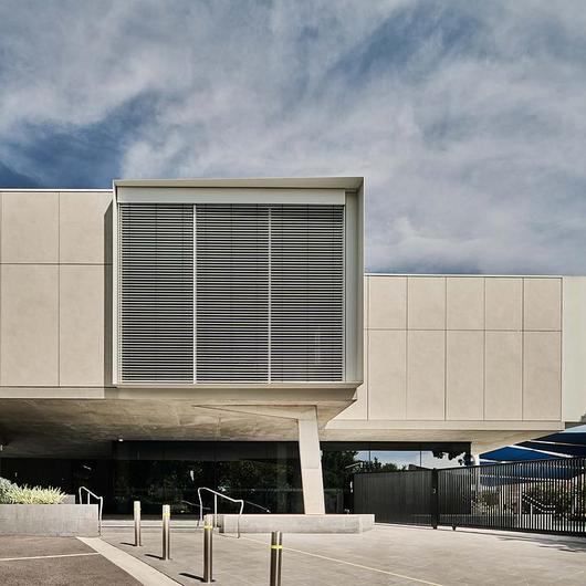 External Venetian Blinds at St Kevin's College / Shade Factor