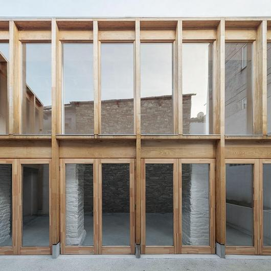 Chestnut Wood Solutions at Forges Cultural Center / Siero Lam