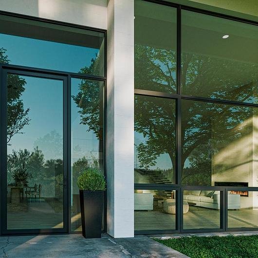 Series 8900 Hinged Door – Vantage Line / Western Window Systems