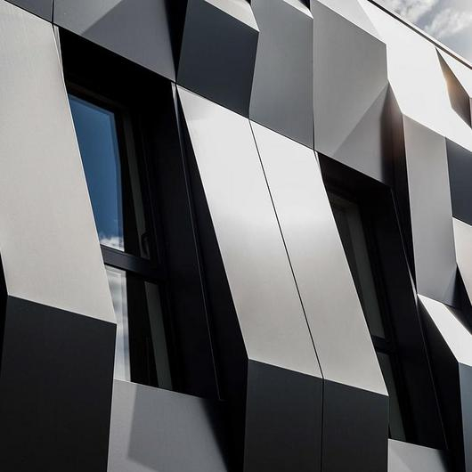 Solid Aluminum System for Façades - Smart Solid / STACBOND