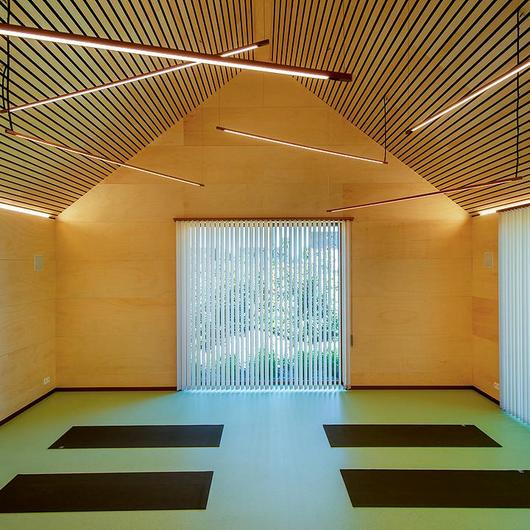Efficiency Poplar in Laakdal Clinic / Garnica Plywood