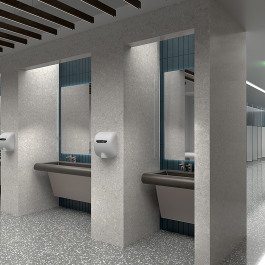 Cómo diseñar baños eficientes, duraderos y de fácil mantenimiento en infraestructuras de transporte / Sloan