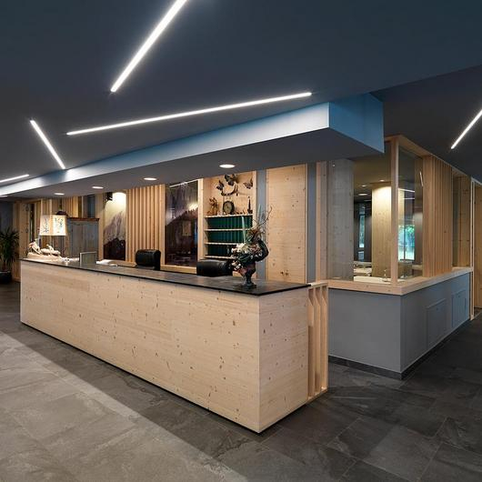 Stone Effect Cladding at Hotel Fedora / Casalgrande Padana