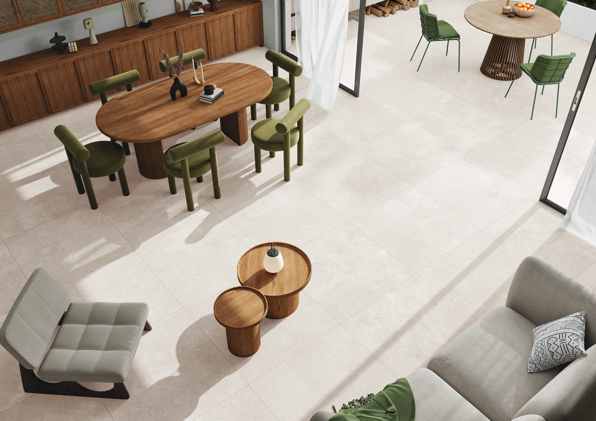 Gallery of Porcelain Tiles - Stone - 34