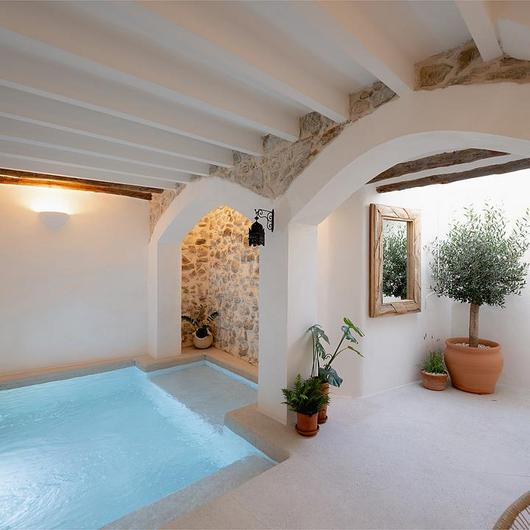 Porcelain Tiles in Casa Oliveta Project / Cerámica Mayor