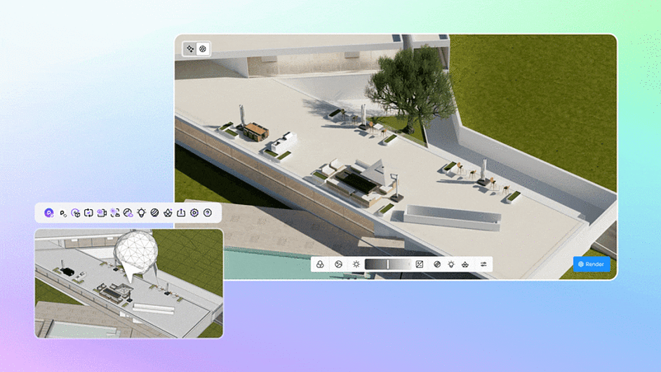 D5 Lite - seamlessly transferred to D5 render