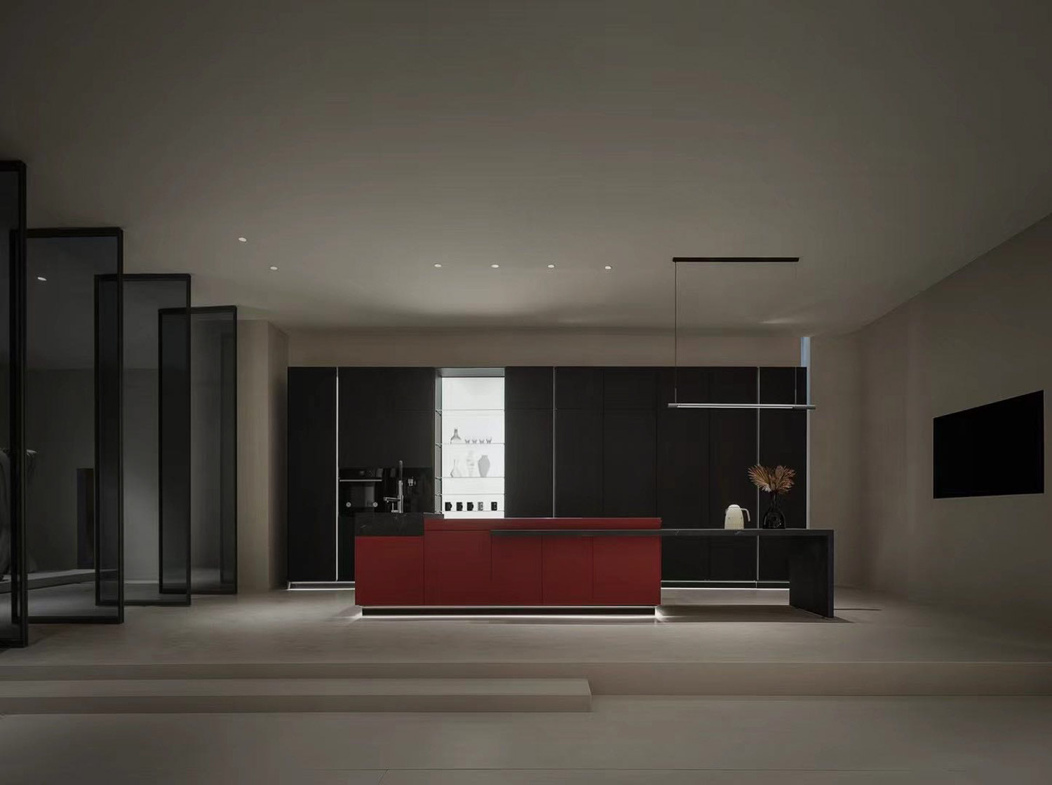 Contemporary HPL Surfaces in Shanghai Showroom from PoliLam