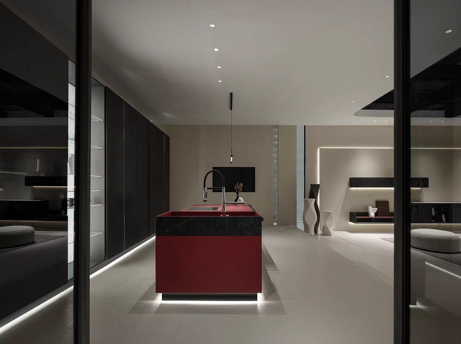 Gallery of Contemporary HPL Surfaces in Shanghai Showroom - 3