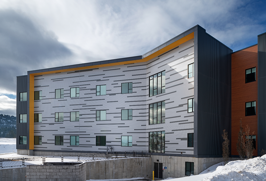 Facade Cladding at Shodair Children's Hospital from Longboard®