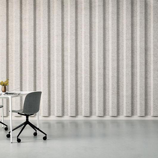 Column 3D Formed Acoustic Panel / Woven Image