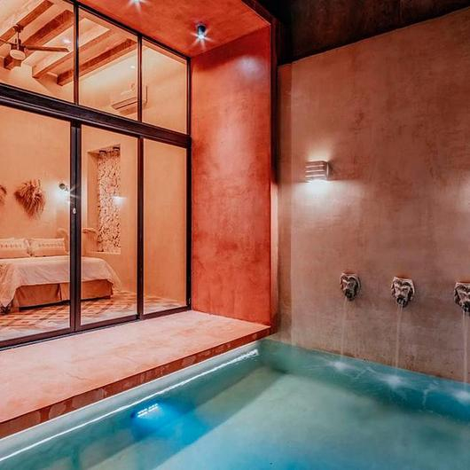 Mortero arquitectónico en Casa Amada / Kimikolor
