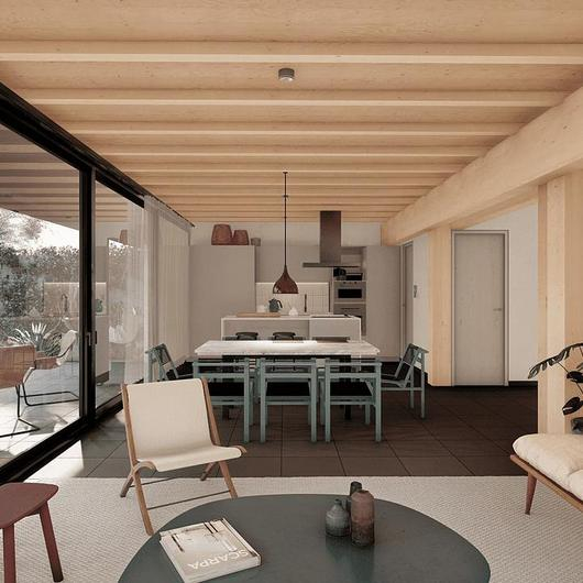 Madera CLT y MLE en Edificio Ruperto Correa / Arauco