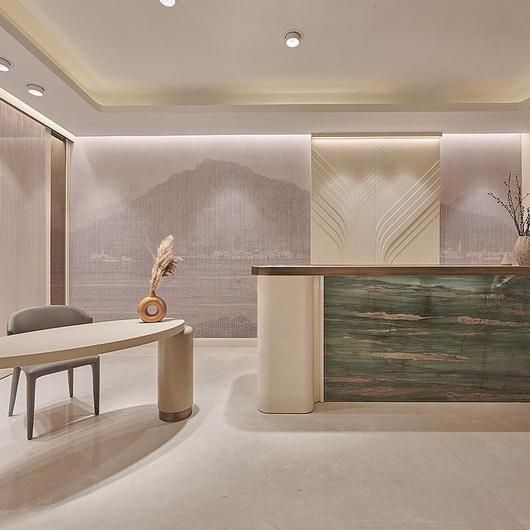Wallcovering in Monte d'Oro Jewelry Atelier / GLAMORA
