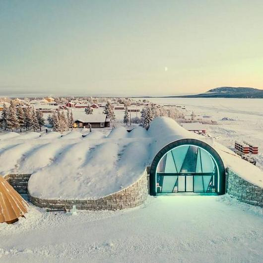 EDPM Roofing Membrane at ICEHOTEL / Elevate EMEA