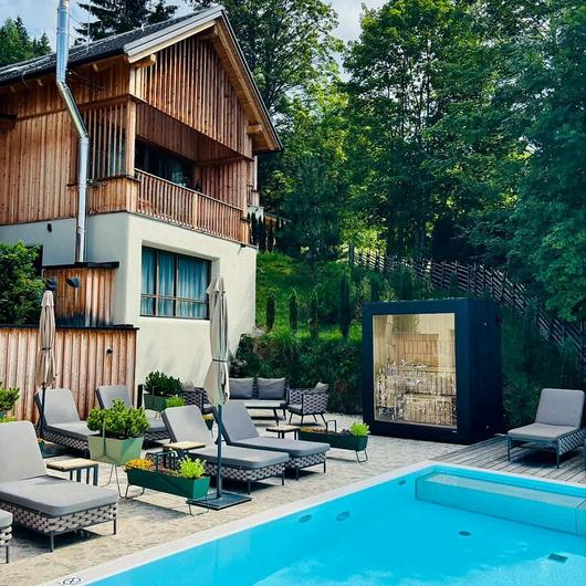 Jonas Mini Sauna in Monte Styria Hotel / Celsium Wellness