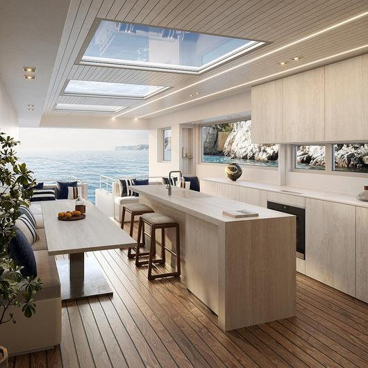 Porcelain Tiles for Luxury Yacht Interiors / Casalgrande Padana