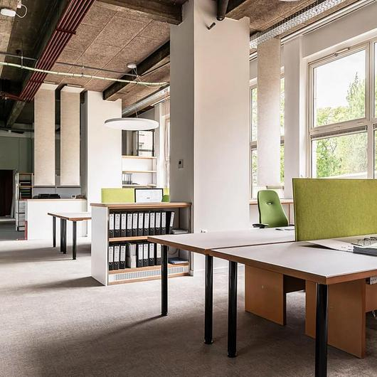 Concrete-Inspired Flooring for Architecture Office / ntgrate
