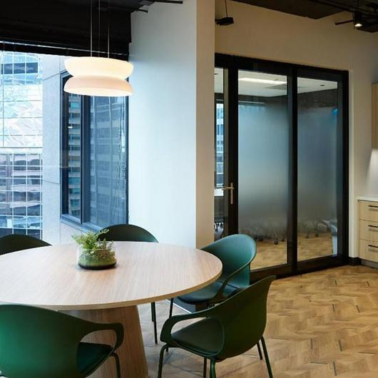 Glass Wall in a Wealth Management Office / Modernfold