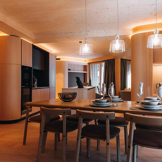 Custom Fixed Furnishings in Andermatt Residential / LEMA