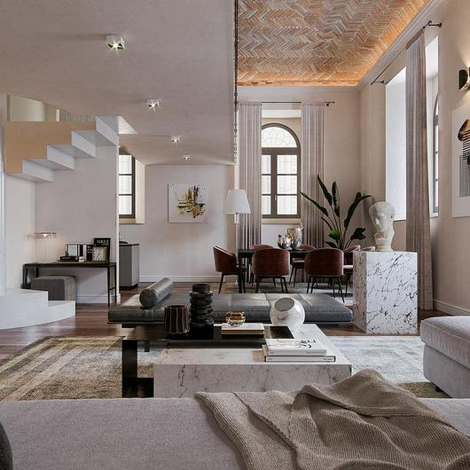 Custom Design Furniture at Palazzo Diaz in Como / LEMA