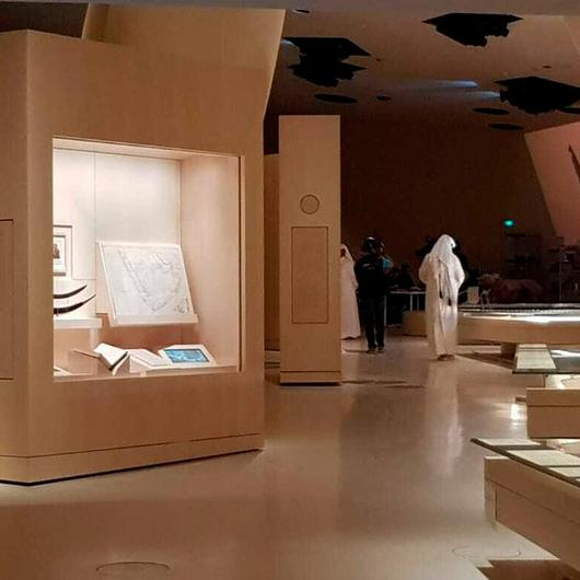 Display Cases in the National Museum of Qatar / Goppion