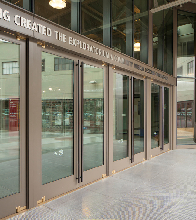 Aluminum Doors Extruded Aluminum Balanced Doors from Ellison Bronze