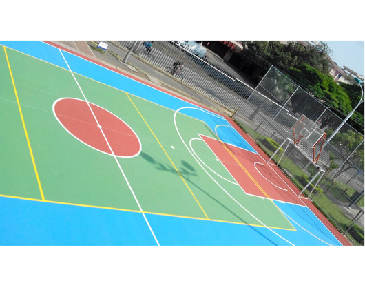 Aplicación de la linea de productos para Pisos Deportivos - Sika