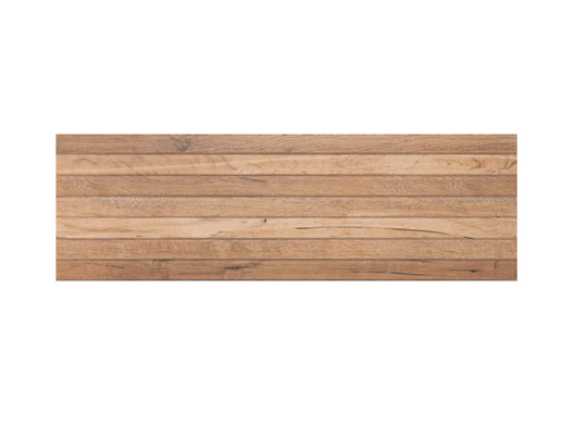 PARQUET D’OLIVIER CLAPBOARD 30x90 Porcelanato Esmaltado Impresión Digital 30x90 Café Tipo Madera C/Relieve Mate Rectificado T4