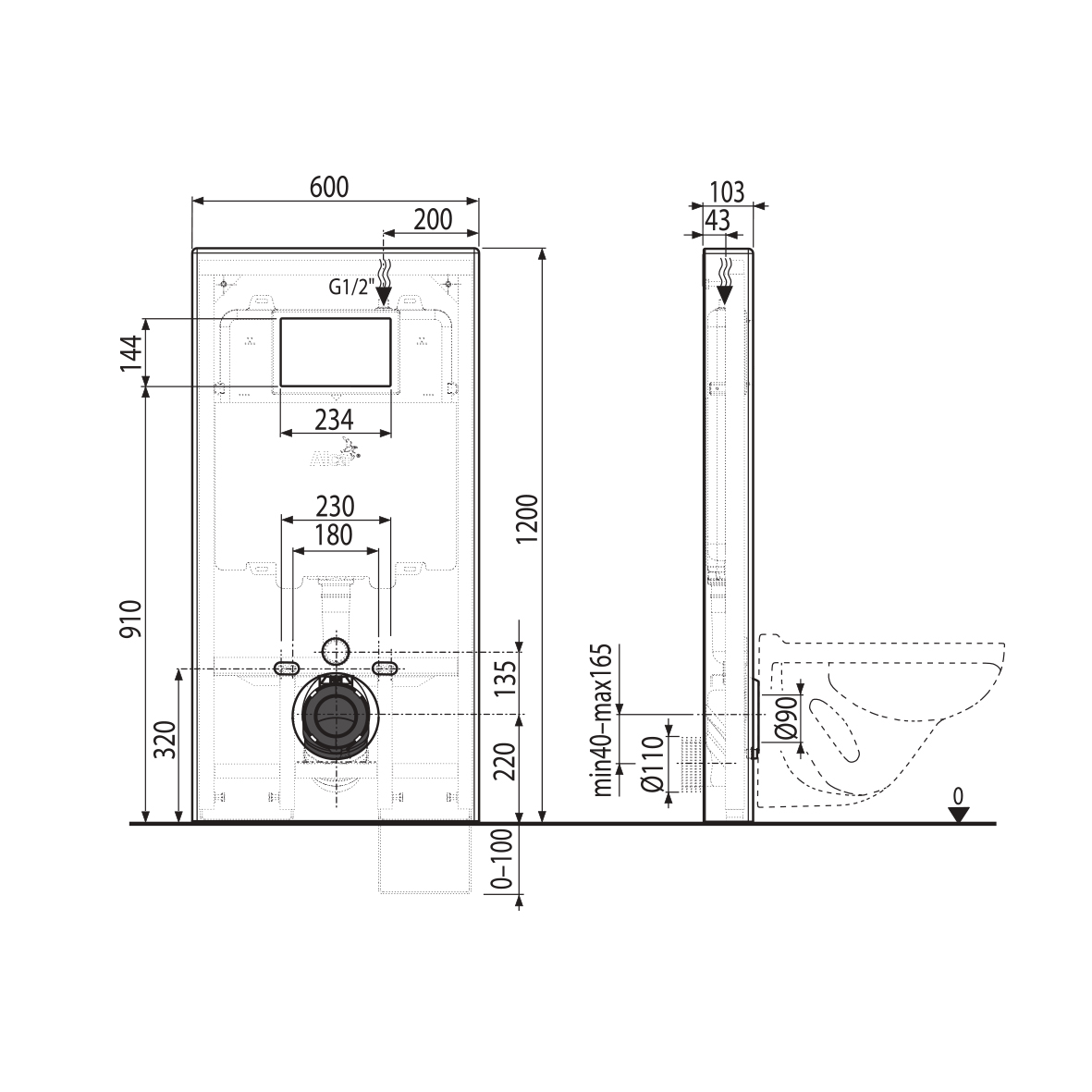 A101 SISTEMA DE TANQUE OCULTO SADROMODUL WASSER - ® México