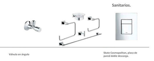 Grifería y Accesorios para Baños Quadra de Grohe