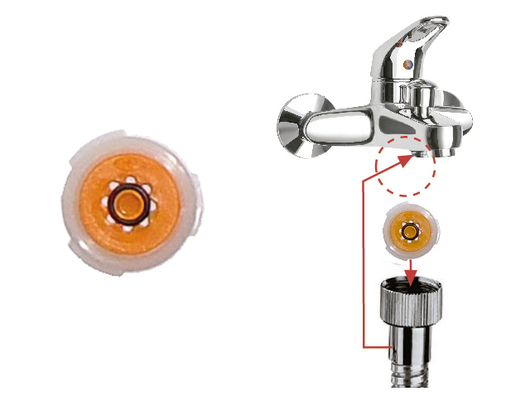 Regulador Ahorro Agua_Flexibles Ducha NEOPERL - NIBSA_2N8000S