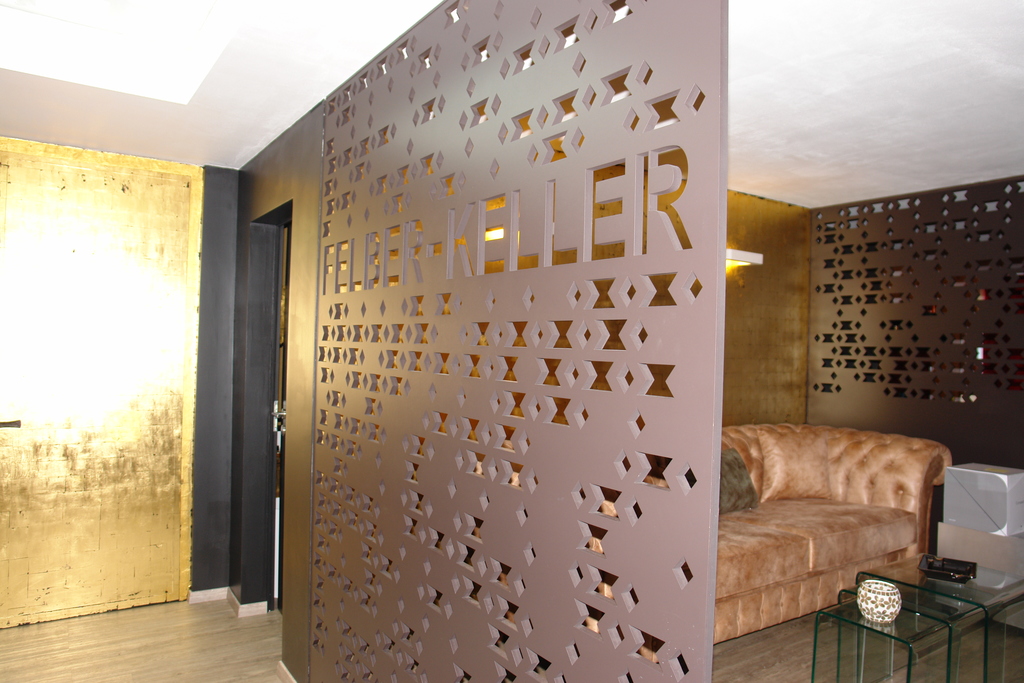 Gallery Of Room Dividers Parion Wall Mdf 18 Room Acoustics And Parion Walls Bruag Mdf 19 30mm Perforation 50803 Adapted Logo