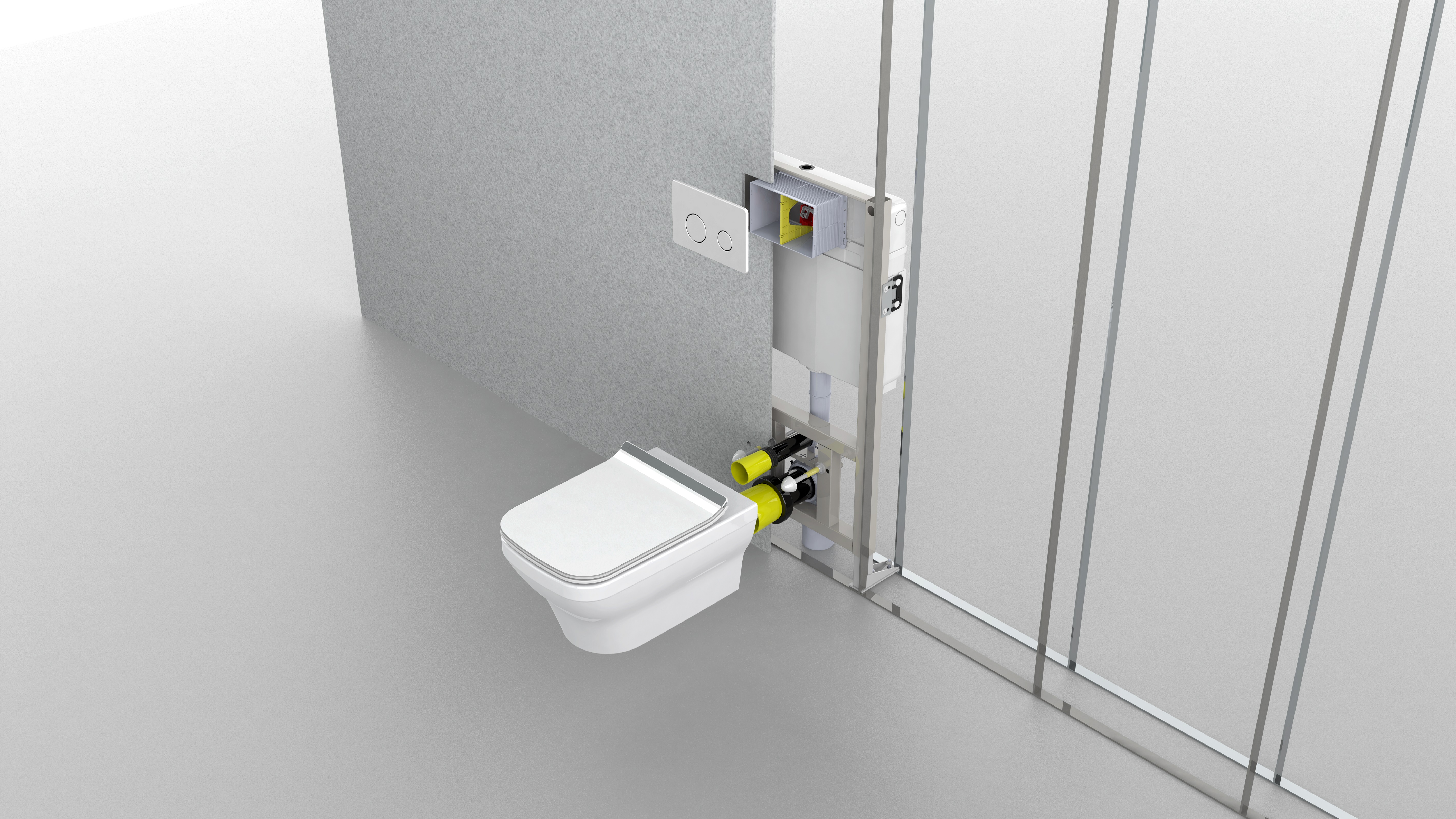 Galeria de Sistema WC suspendido SMART LINE - 2