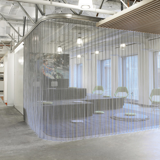 Fabricoil Interior Partition Systems From Cascade