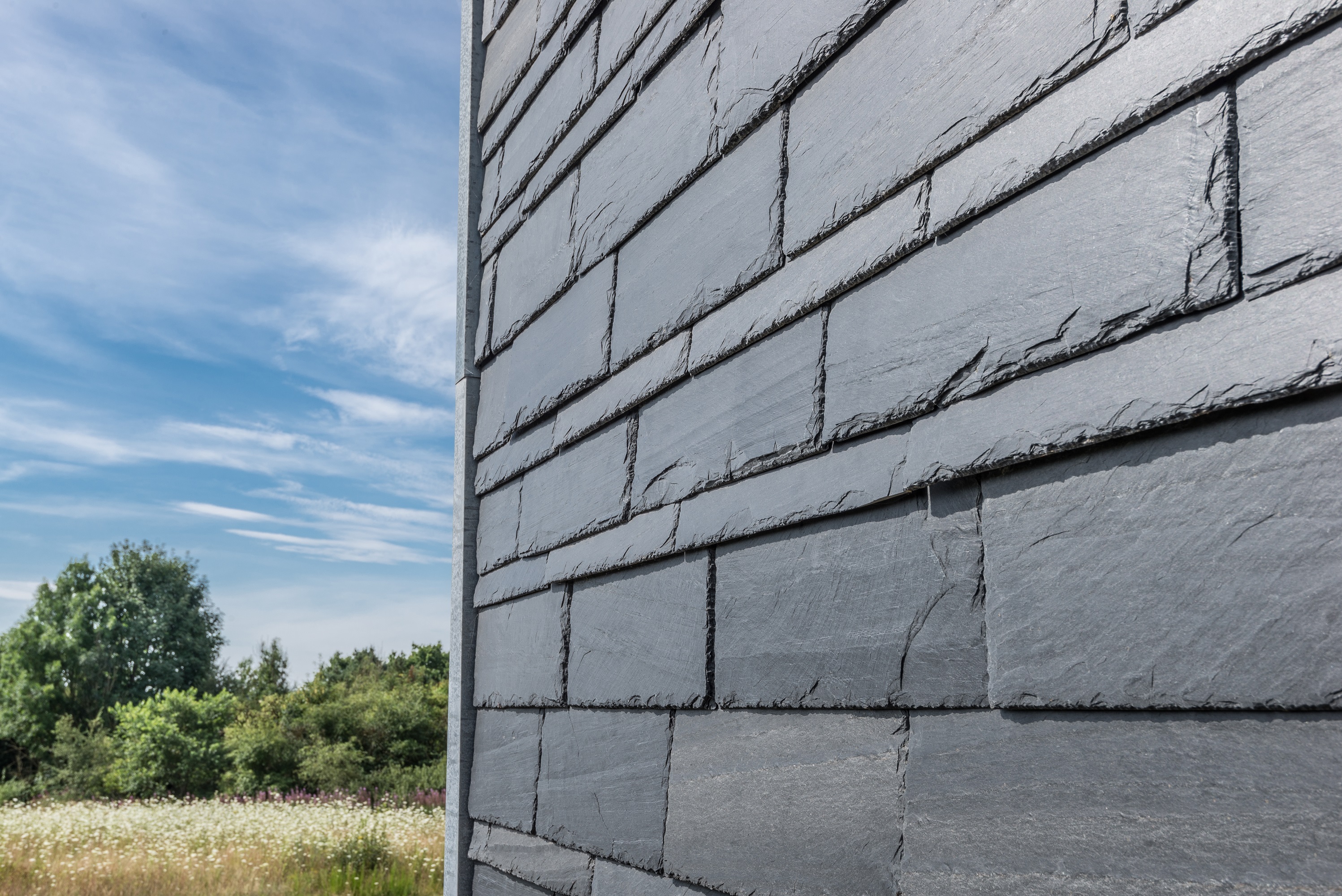 Random Rubber Cladding Gallery of Rainscreen Cladding System CUPACLAD® 101 RANDOM - 24
