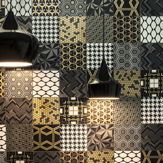 Galeria de Cerámicos Decortiles Patchwork Black / Eliane 2