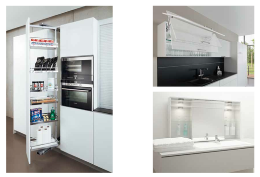 Guía para almacenaje en Cocina de Häfele