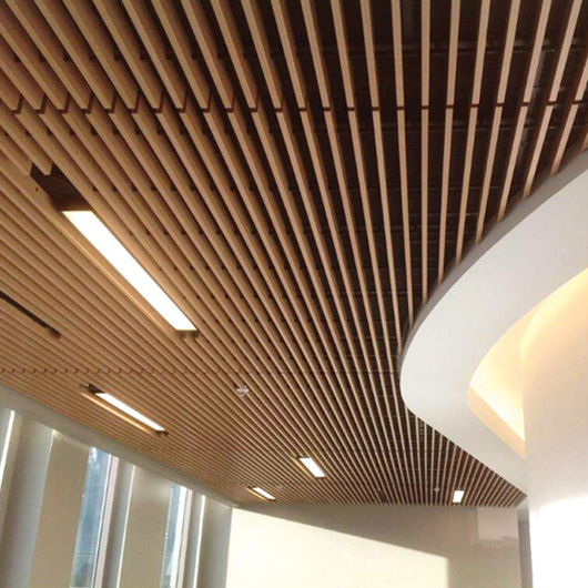 basement ceiling ideas - DoItYourself.com Community Forums Gallery of Linear Wood and Grille Ceilings - 1