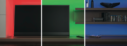 Equipo mezclador de color y lámparas LED RGB