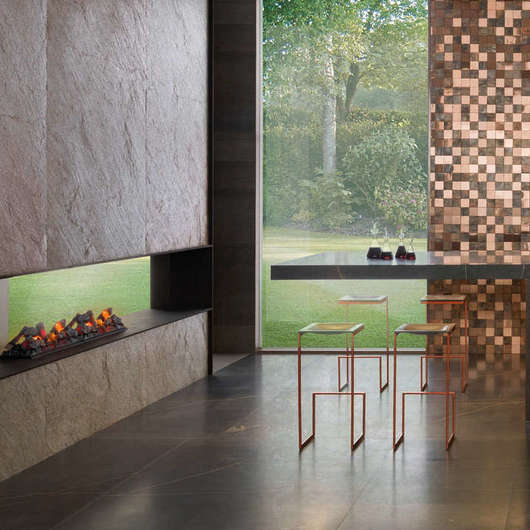 Porcelanosa Air Slate | How to install Natural Stone Laminate: Air ...