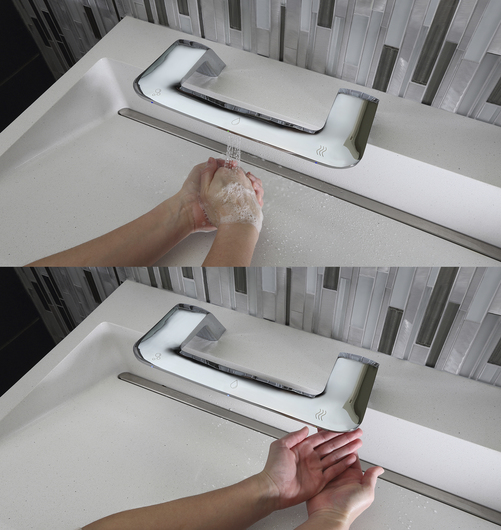 Verge LVQ-Series Lavatories with WashBar Technology