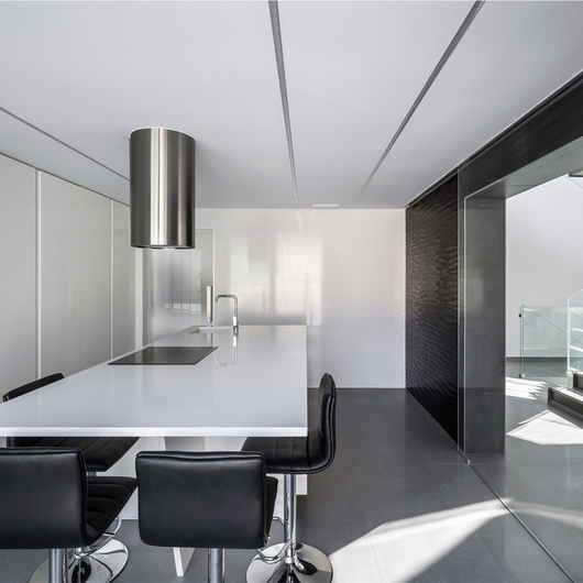 Nexo Porcelain Tile in a House in Santa Apolonia from Grespania