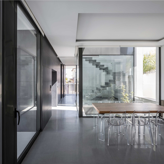 Nexo Porcelain Tile in a House in Santa Apolonia from Grespania