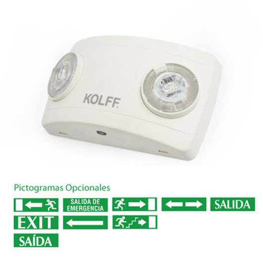 Galeria de Luminaria de Emergencia Duo LED 2