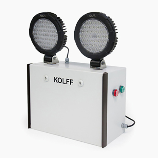Iluminación de Emergencia KC2000 Inox LED de KOLFF